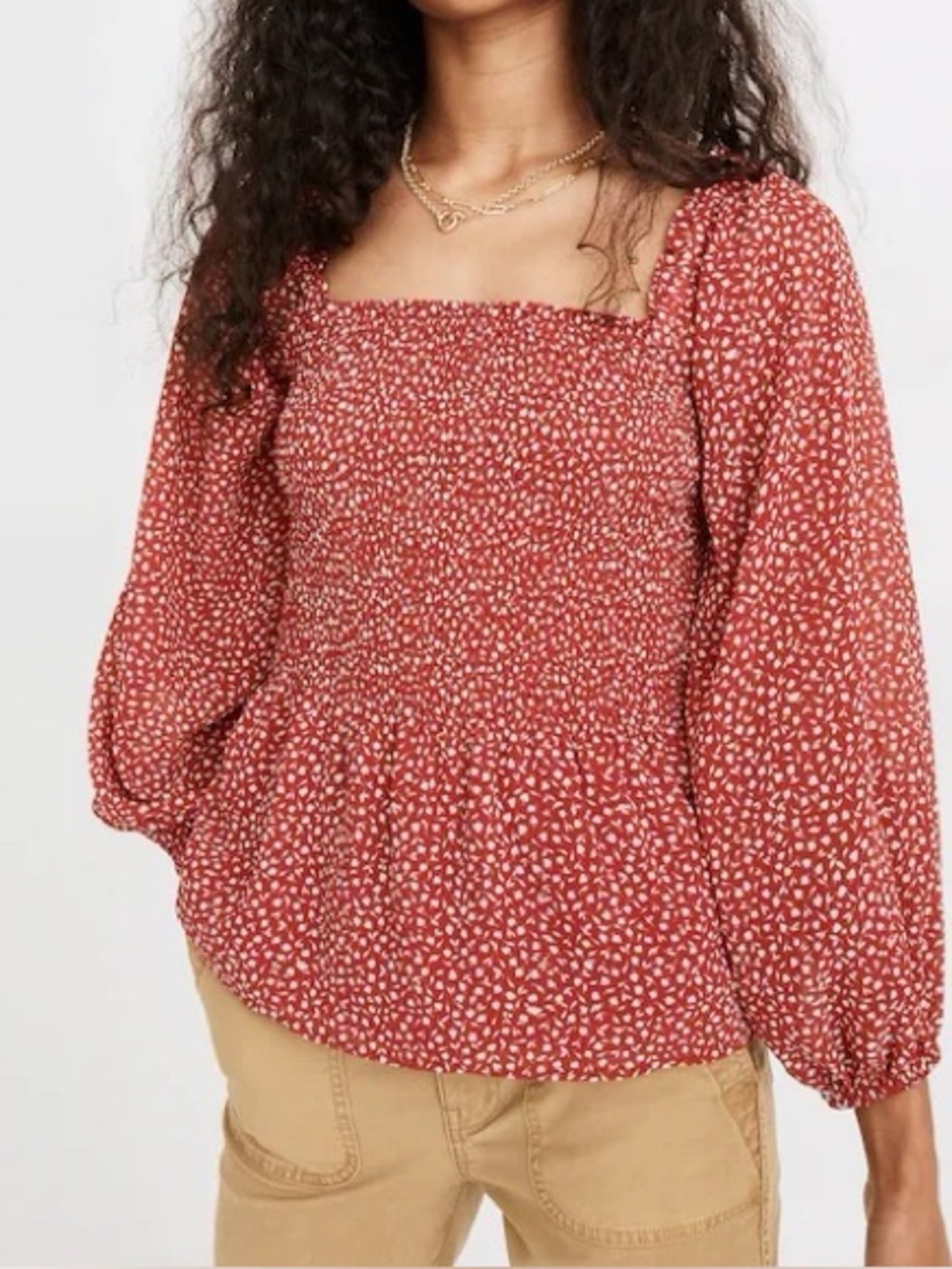 Romantic feminine top